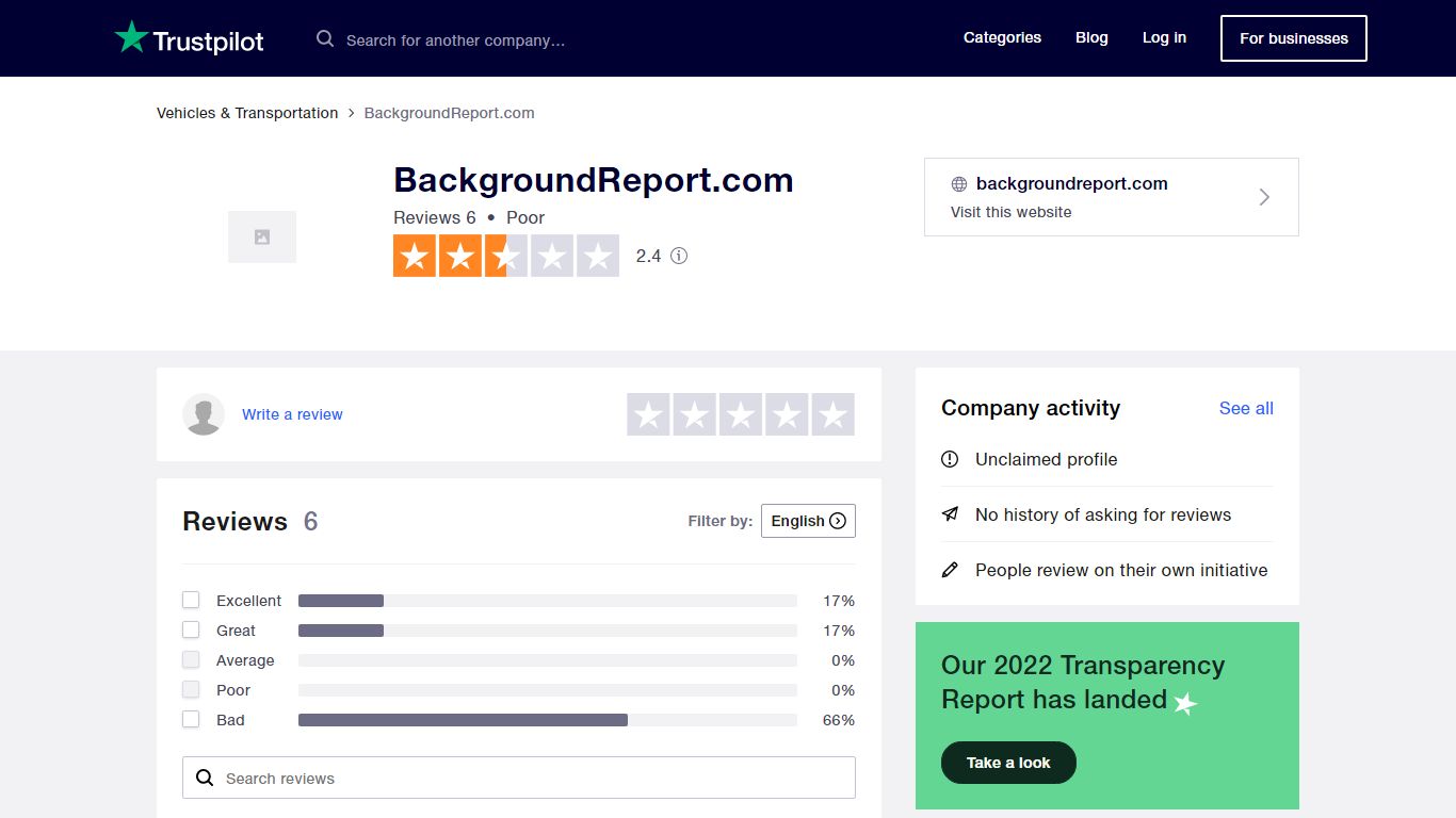 BackgroundReport.com Reviews | Read Customer Service Reviews of ...